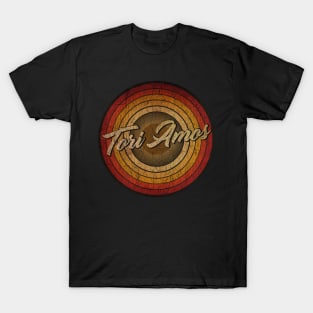 arjunthemaniac, circle retro faded Tori Amos T-Shirt